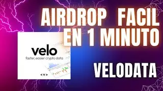 AIRDROP GRATIS Y FACIL, AIRDROP VELODATA RAPIDO Y SENCILLO