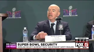 Homeland Security Secretary touts 