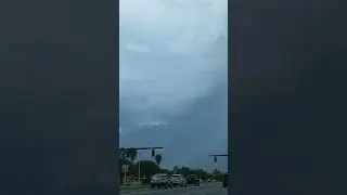 Wind blown Rain #spaceenvironment #tornado #stormcloud