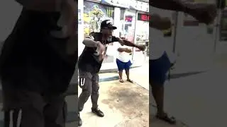 This man done lost all is money at the gas station