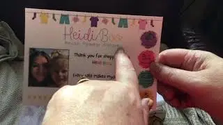 A lovely haul from Heidi Boo