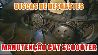 Manuten&ccedil;&atilde;o CVT de Scooter - Dafra Smart 125