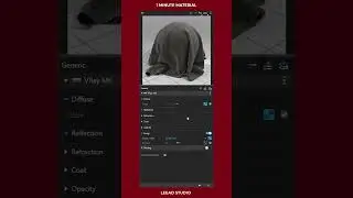 1 MINUTE BASIC MATERIAL | VRAY FOR SKETCHUP #shorts