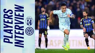 LAUTARO MART&Iacute;NEZ AND ANDY DIOUF SPEAK AFTER PISA 0&ndash;2 INTER | INTERVIEW 🎙️