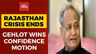 Rajasthan Political Crisis Ends: CM Ashok Gehlot Wins Confidence Motion By Voice Vote