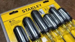 Обзор набора отверток Stanley Comfort Grip из 6 предметов