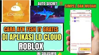 Cara Ld Cloud Gratis Afk Fish it | Cara Pakai Ld Cloud Fish it Roblox Terbaru 
