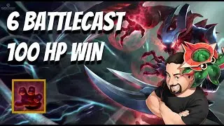 6 Battlecast 100 HP WIN! (1 of 3) | TFT Galaxies | Teamfight Tactics