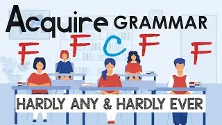 How to use HARDLY ANY and HARDLY EVER (Hardly any, hardly anything, hardly anyone, hardly anywhere)