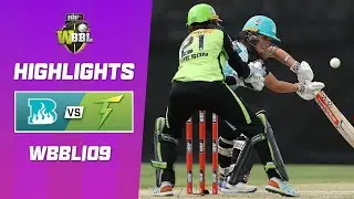 Brisbane Heat v Sydney Thunder | WBBL|09