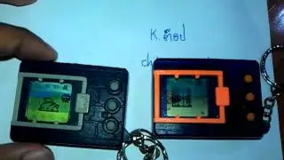 Real Digimon V-pet V.1 VS. Fake Digimon V-pet V.2  How different?