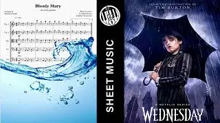 Wednesday Dance - Bloody Mary | Sheet Music for String Ensemble