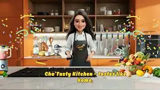 CHA'TASTY KITCHEN THEME SONG AND VIDEO | ORIGINAL SONG AND VIDEO FROM KIDS FUN TIME TV |