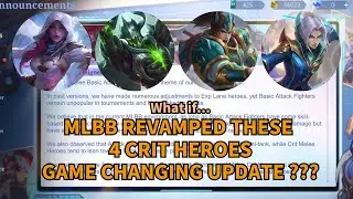 WHAT IF... MLBB DID THIS GAME CHANGING UPDATE FOR BASIC ATTACK FIGHTERS??!!! | MLBB, Let Me Cook