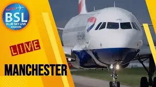 🔴LIVE Aviation - MANCHESTER AIRPORT  Plane Spotting + chat