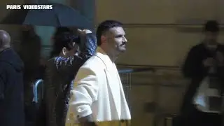 Florent Manaudou et Elsa Bois @ Paris 21 janvier 2026 Fashion Week show Ami Alexandre Mattiussi