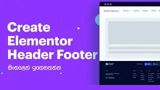Free Elementor  Header & Footer Builder Plugin | WordPress | Sinhala 2023