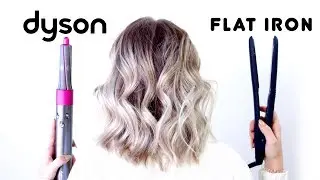 Dyson Airwrap vs Flat Iron Waves (24 Hour Wear Test) | Milabu