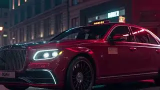 Красное Московское Такси за 1 минуту &mdash; Роскошь, Скорость и Реальность улиц Москвы! 🚕🇷🇺