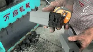 48 pieces hydraulic charcoal briquette/ length 12cm