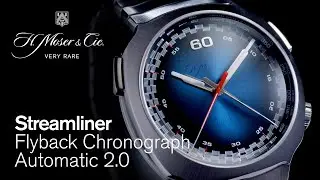 Streamliner Flyback Chronograph Automatic Funky Blue 2.0 - H. Moser & Cie.
