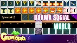 Drama Sosial World | Episode#18 | Growtopia | Indonesia
