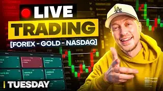 Live Trading Forex, Gold, And Nasdaq (My Best Scalping Strategy EVER!)