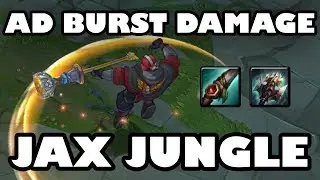 Jax AD Burst Damage | Warrior Titanic Jungle Gameplay [7.19]