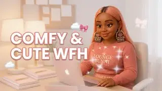 Look Cute & Comfy WFH! ☁️ | Soft, Feminine Outfit Ideas 🎀