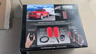 Sienna Suspension Airbags installation