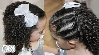 Penteado Infantil para DAMINHA ou NOIVINHA com cabelo cacheado  #28 | Sr. e Sra. Martinez