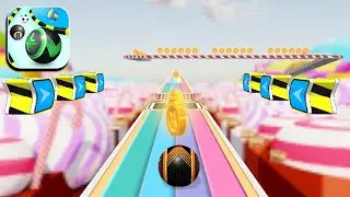 Racing Ball Rolling Adventure Speedrun Gameplay All Level 58-64