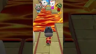 Sports Tom Gold Run funny Falls on Lava 🥵⛹️&zwj;♀️🤣 #shorts #games #funny #tom