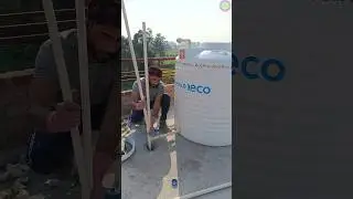 Water tank fitting installation #plumber #short