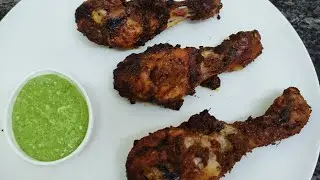 Crispy home made grilled chicken in OTG 😋😋 #grilledchicken #ovenbakedchicken#noadditives