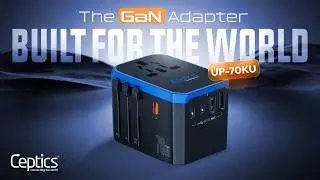 The Only Powerful GaN Travel Charger You&rsquo;ll Ever Need &ndash; Ceptics UP-70KU