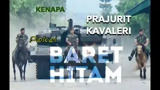 KENAPA BARET HITAM dipakai oleh PRAJURIT KAVALERI