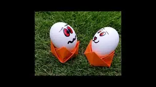 How to make paper EGG holder