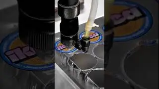 Co2 Laser cutting machine acrylic badge