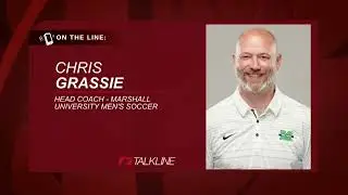 Talkline: Marshall Soccer Coach Chris Grassie on rematch with WVU