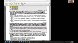 Study Guide 201 2025-2026 WOA Test Prep NFHS Basketball