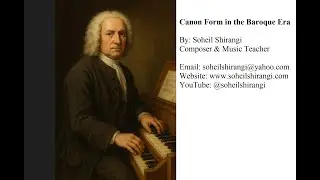 Canon Form in the Baroque Era
