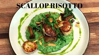 Easy Creamy Scallop Risotto Recipe | Step-by-Step Seafood Risotto | Couch Caviar