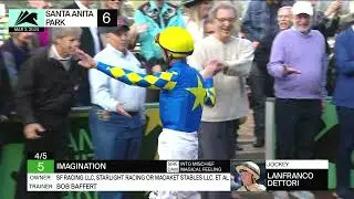 Imagination wins the DK Horse San Felipe Stakes on Sunday, March 3 at Santa Anita Park