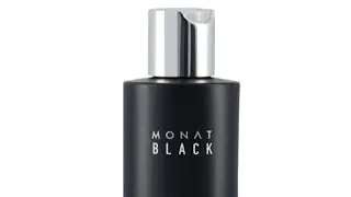 Monat black shampoo + conditioner scalp densifying thin hair