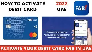 How to activate fab debit card | activating your debit card First abu dhabi bank