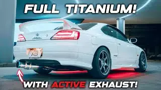 Я получил ПОЛНОСТЬЮ ТИТАНОВЫЙ ВЫХЛОП для S15 Silvia! | Tomei USA против Tomei Japan