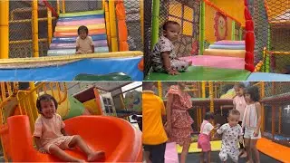 Fun time|| Moonmoon & Baby playing in the fun park