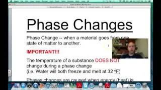 States of Matter and Phase Changes