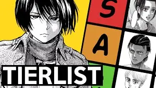 Attack on Titan Character Tier List! (UPDATED)